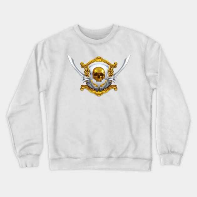 Pirate Emblem Crewneck Sweatshirt by rafaelbranco